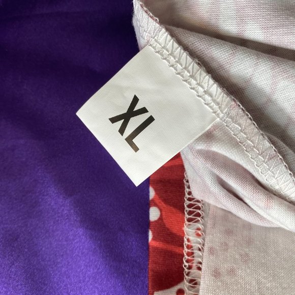 NWOT๐Tunic -- Asymmetrical Short Dress Polka Dots - Picture 13 of 15